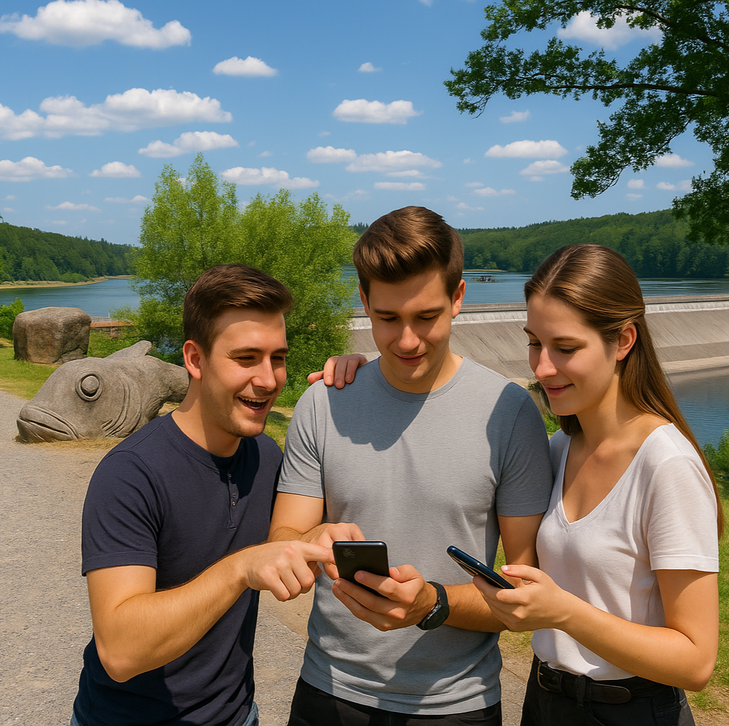 Monster im Sauerland an der Sorpe